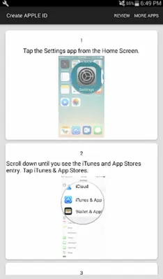 How To Create an APPLE ID android App screenshot 0