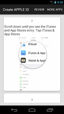 How To Create an APPLE ID android App screenshot 2